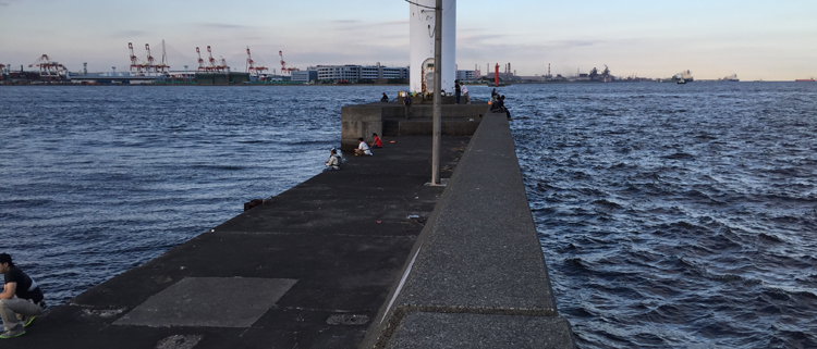 9月20日（日）：久しぶり横浜港第一新堤へ