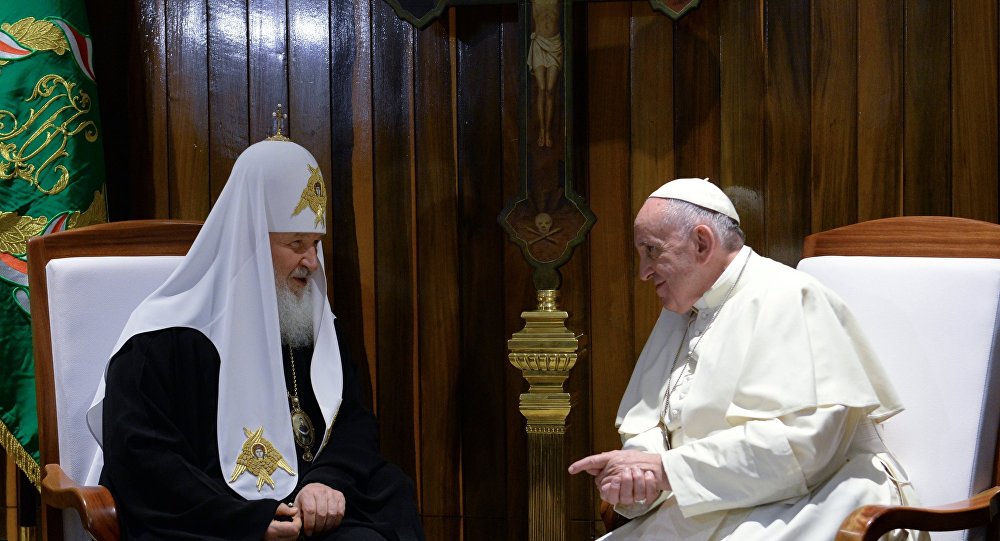 ロシア正教の総主教とローマ法王