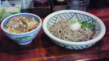 駿河丼とおろしそば