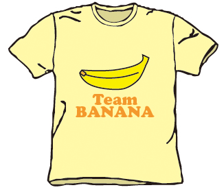 バナナ団　Ｔシャツ