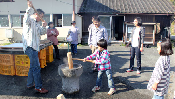 餅つき大会