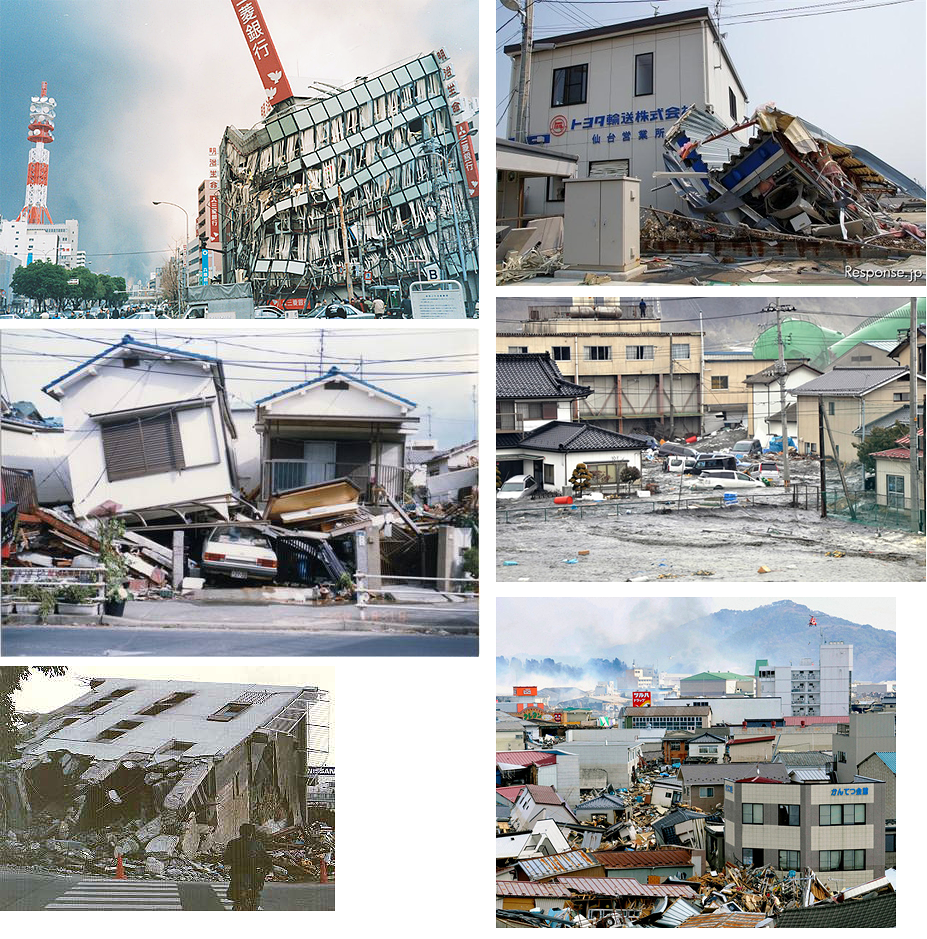 震災写真の比較