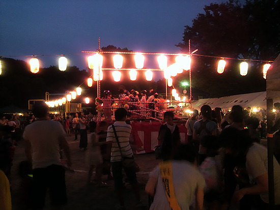 我が街の盆踊り