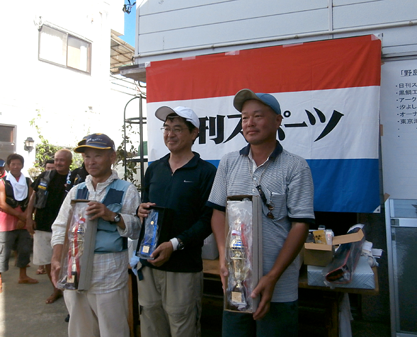 ラストの野島杯：見事な優勝者達