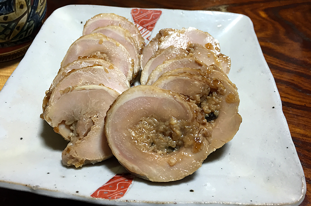 俺の醤油麹、鳥ハム