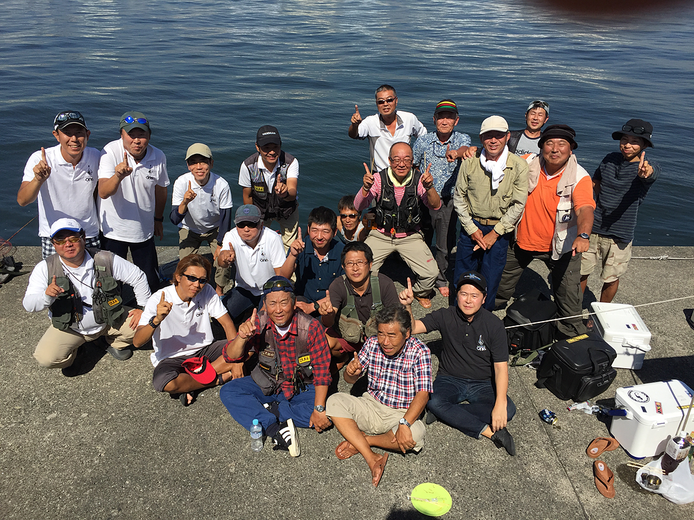 バトル慰労釣り会 in 川崎新堤