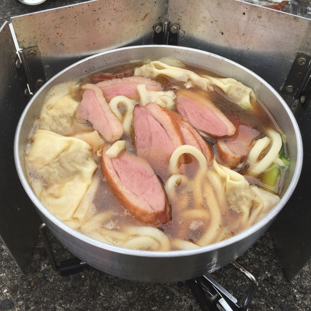 霜降のヘチ釣り